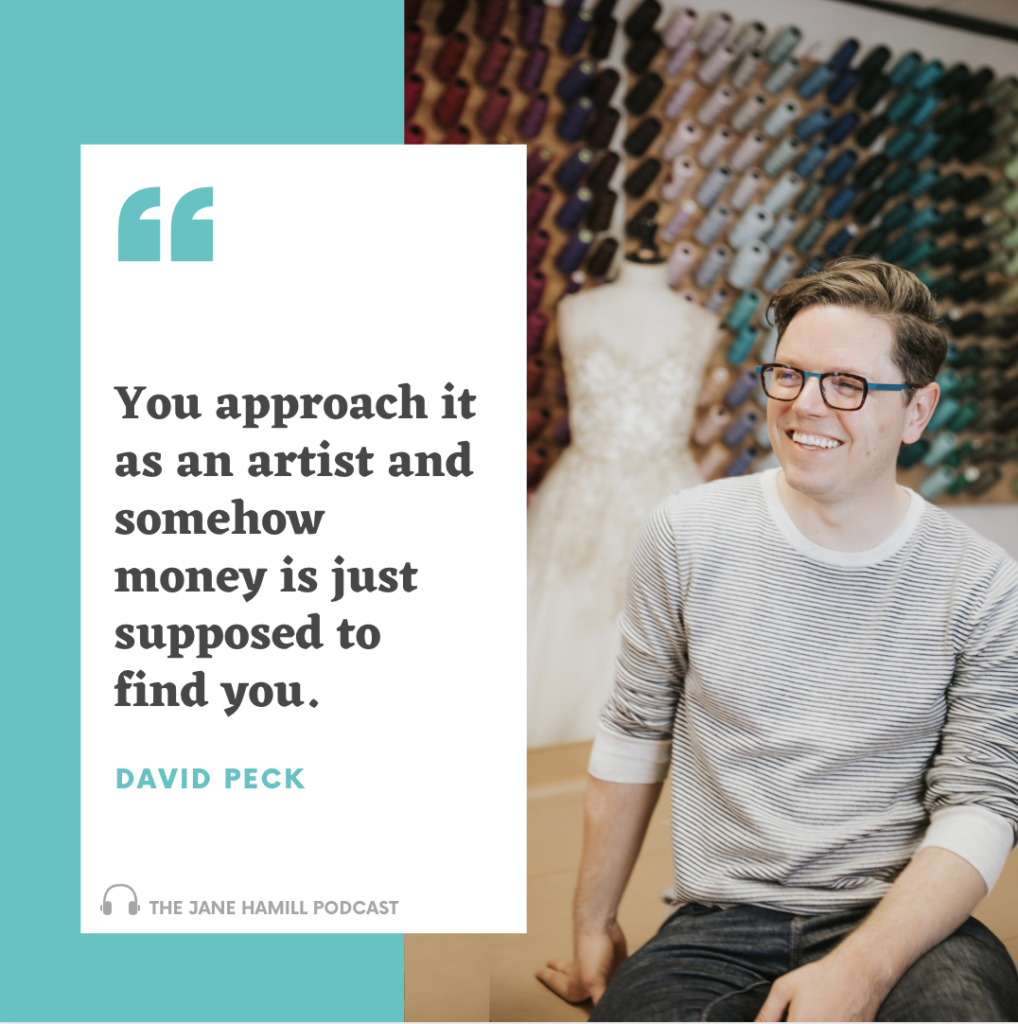 Advice from successful Houston fashion designer, David Peck