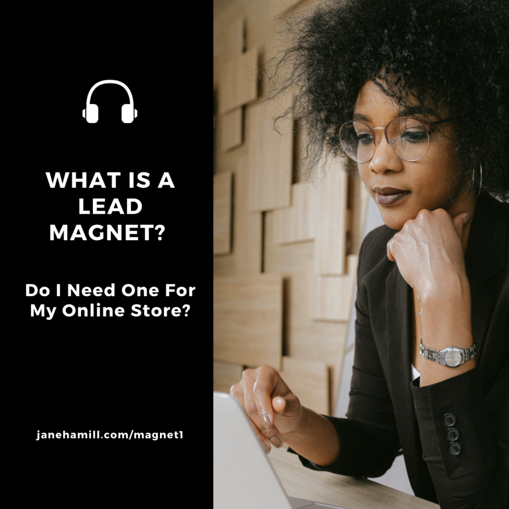 how to use a lead magnet for an e-commerce site